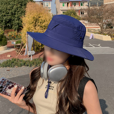 Suvine suure äärega päikesemüts naistele kevadiseks ja sügiseks kalapüügiks päikesevari Välisrattasõidutarvikud Vastupidav praktiline