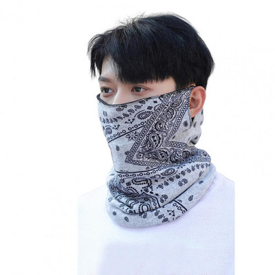 Jalgratta näokaitse Kõrva riputatav disain fliisvooder Tuulekindel UV päikesekaitse Välissport Pool näokaitse Kaelakaitse