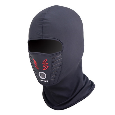  Αντιανεμικό αναπνεύσιμο αθλητικό κάλυμμα πλήρους αθλητικής μάσκας σκι Balaclava για κάλυμμα προσώπου ποδηλάτου Θερμικό κάλυμμα κεφαλής καπέλο καπέλο μάσκα ποδηλάτου