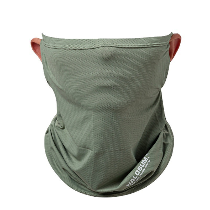 Jääsiid üle pea kaela sall rippuvad kõrvad rattamask suvine väljas päikesekaitsekreem bandana kaelakaitse kaelakate