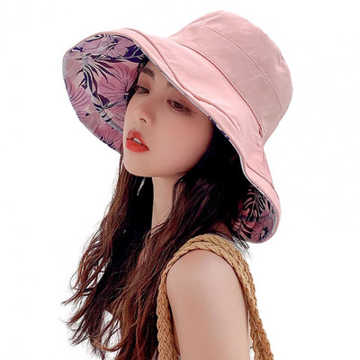 1 vnt. plataus kraštelio skrybėlė nuo saulės, lengva, apverčiama, moteriška skrybėlė nuo saulės plačių kraštų, sulankstoma UV apsauga, ideali kepurė lauke