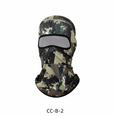 Tactical Camo Balaclava Full Face Mask Paintball Airsoft jaoks Tactical Camo Bandana Motocross Cycling Army MTB Bike Balaclava