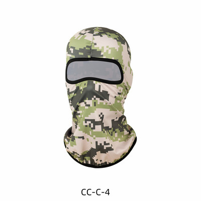 Tactical Camo Balaclava Full Face Mask Paintball Airsoft jaoks Tactical Camo Bandana Motocross Cycling Army MTB Bike Balaclava