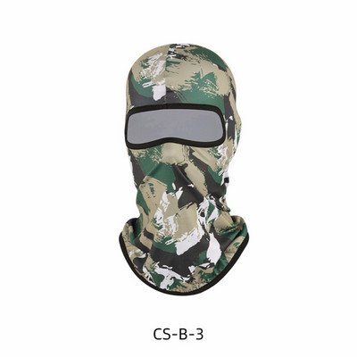 Tactical Camo Balaclava Full Face Mask Paintball Airsoft jaoks Tactical Camo Bandana Motocross Cycling Army MTB Bike Balaclava