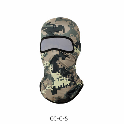 Tactical Camo Balaclava Full Face Mask Paintball Airsoft jaoks Tactical Camo Bandana Motocross Cycling Army MTB Bike Balaclava