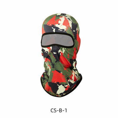 Tactical Camo Balaclava Full Face Mask Paintball Airsoft jaoks Tactical Camo Bandana Motocross Cycling Army MTB Bike Balaclava