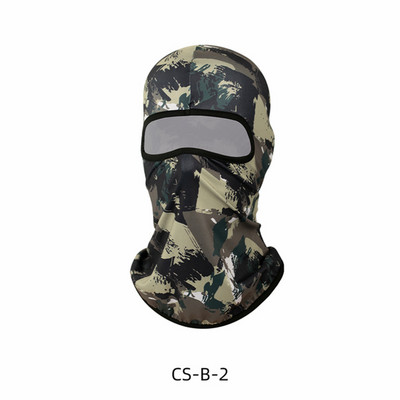 Tactical Camo Balaclava Full Face Mask Paintball Airsoft jaoks Tactical Camo Bandana Motocross Cycling Army MTB Bike Balaclava