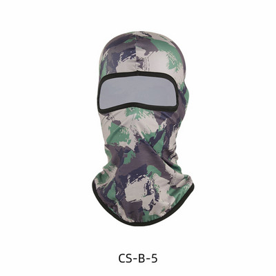 Tactical Camo Balaclava Full Face Mask Paintball Airsoft jaoks Tactical Camo Bandana Motocross Cycling Army MTB Bike Balaclava