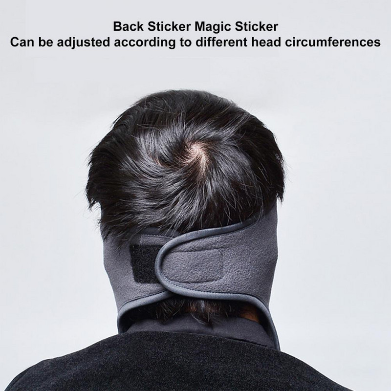 Ziemas flīsa maska ar noņemamām aizsargbrillēm, silta, pilna vāka sejas maska, vēja necaurlaidīga puse balaklavas āra jāšanas piederumu