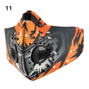 Meeste/naiste aktiivsöega tolmukindel jalgratta näomask saastevastane jalgratas, õues treeniv mask näokaitse pool nägu