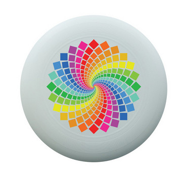 Аниме Цветни цветни серии летяща чиния Играчки за свободното време на открито Преносими игри CD Състезание Спортни играчки Горещи продавани за възрастни