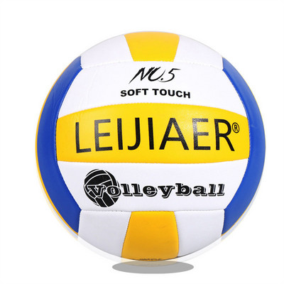 Ametlik suurus 5# PU pehme puutega rannavõrkpall täiskasvanute siseruumides, võistluspall, keskkooli treeningvõrkpall