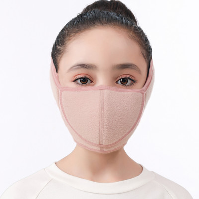 Sveobuhvatna maska s otvorenim nosom otporna na hladnoću Zaštita za uši motocikla za odrasle, Anti-gas Topla maska Maska od polarnog flisa Pamučna maska