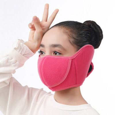 Sveobuhvatna maska s otvorenim nosom otporna na hladnoću Zaštita za uši motocikla za odrasle, Anti-gas Topla maska Maska od polarnog flisa Pamučna maska