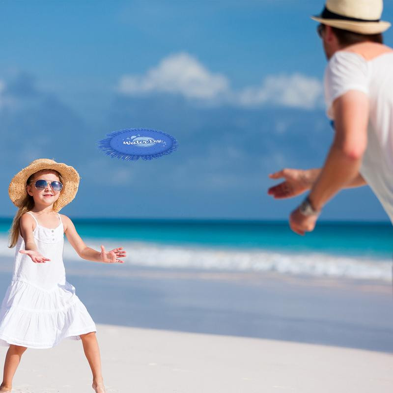 Minkštas skraidantis diskas vaikams Vandenį sugeriantis minkštas kraštas skraidantis diskas Tėvų ir vaikų sąveika TPR kempinė skraidantis diskas Vandenį sugeriantis