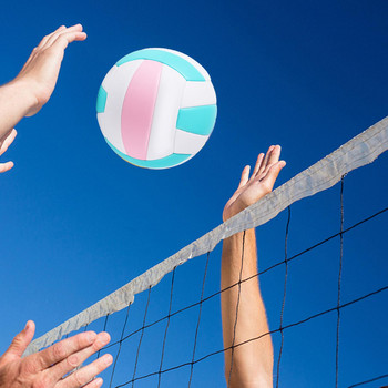 Професионален официален размер 5 Волейбол на закрито Мека PU кожа Игра на открито за развлекателна игра с топка за деца, тийнейджъри