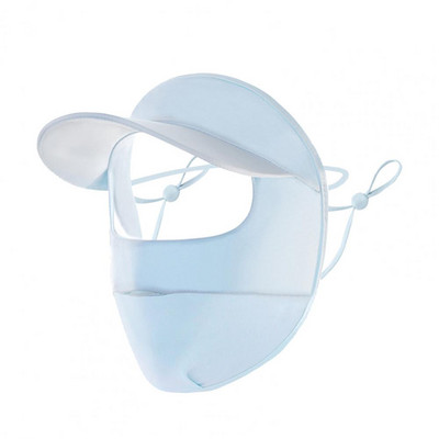 Trendi jednobojni prozračni šešir za jahanje za zaštitu od sunca za cijelo lice i periva kapa za jahanje za zaštitu od sunca Potrepštine za van