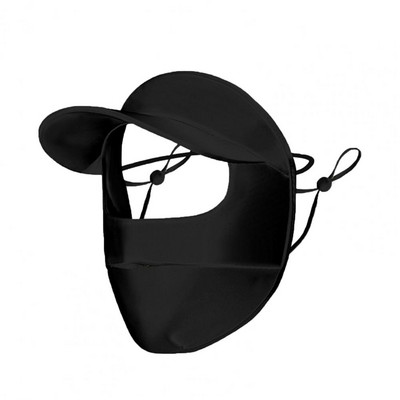 Trendi jednobojni prozračni šešir za jahanje za zaštitu od sunca za cijelo lice i periva kapa za jahanje za zaštitu od sunca Potrepštine za van