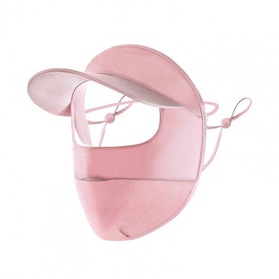 Trendi jednobojni prozračni šešir za jahanje za zaštitu od sunca za cijelo lice i periva kapa za jahanje za zaštitu od sunca Potrepštine za van