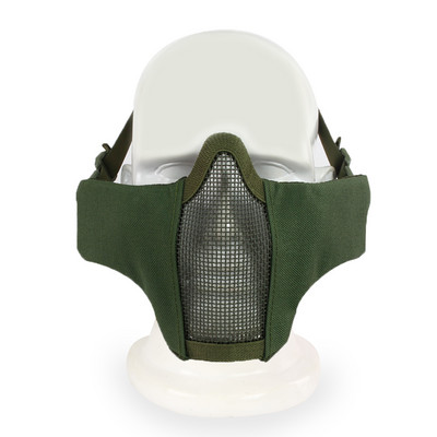 Taktikaline mask 4,5-tolline kokkupandav Airsoft poolmask kaitsev võrkmask naistele ja teismelistele Airsoft paintballi varustus