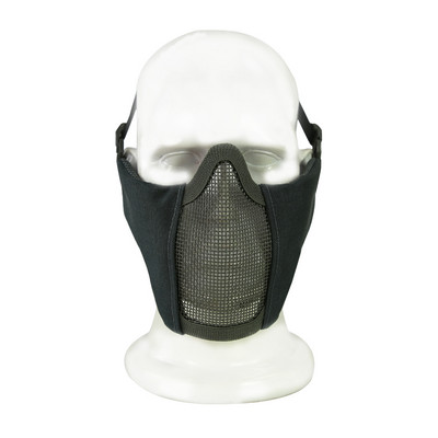 Taktikaline mask 4,5-tolline kokkupandav Airsoft poolmask kaitsev võrkmask naistele ja teismelistele Airsoft paintballi varustus