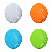 Įkandimams atsparus šunų skraidantis diskas mados TPR lengvas dresuojamas šunų žaislas, nešiojamas plūduriuojantis vandens paplūdimio diskas