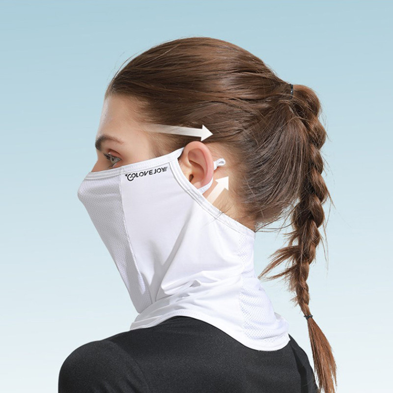 Maska za zaštitu od UV zračenja za lice Maska za golf Maska za bicikl Štitnik za cijelo lice za žene Maska za zaštitu od UV zraka za cijelo lice i vrat Uv maska za lice od sunca