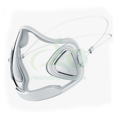 Ποδηλασία Αθλητικά Αθλητικά Διαφανή προστατευτική μάσκα Επαναχρησιμοποιήσιμη Διαφανές προστατευτικό κάλυμμα Πλαστική μάσκα σεφ Μάσκα ιππασίας