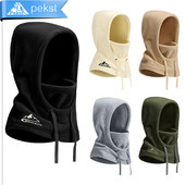 Soe ja tuulekindel fliisist spordimüts meestele ja naistele, Balaclava, suusamask, päikesekaitse, rattavarustus, meelelahutus, W