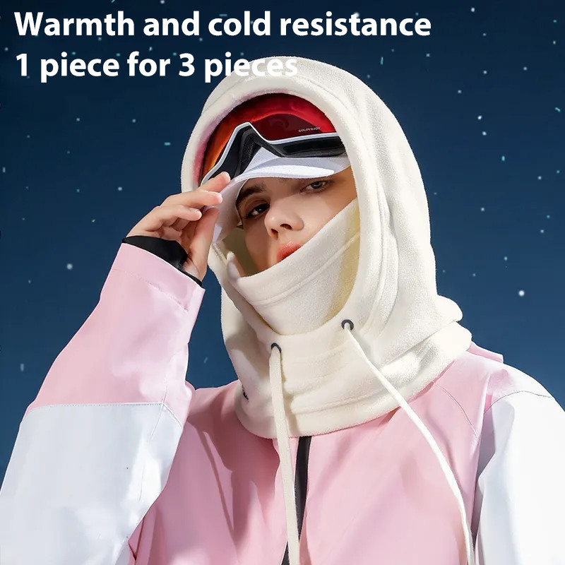 Soe ja tuulekindel fliisist spordimüts meestele ja naistele, Balaclava, suusamask, päikesekaitse, rattavarustus, meelelahutus, W