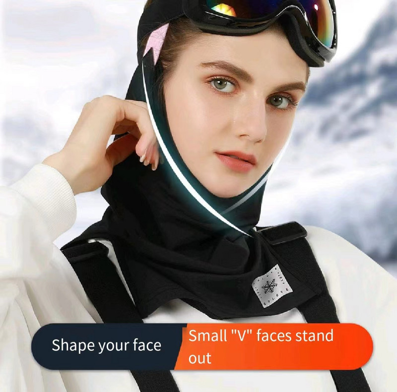 Ανδρική χειμερινή θερμική μάσκα Γυναικεία μάσκα αέρα ποδηλασίας και σκι, κατιονική και βελούδινη μάσκα κασκόλ