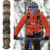 Balaclava Taktička maska Ribolov Biciklizam Biciklizam Skijanje Motocikl Topla kapa preko cijelog lica Zima Snijeg Sjever Podstava za lice Dodaci