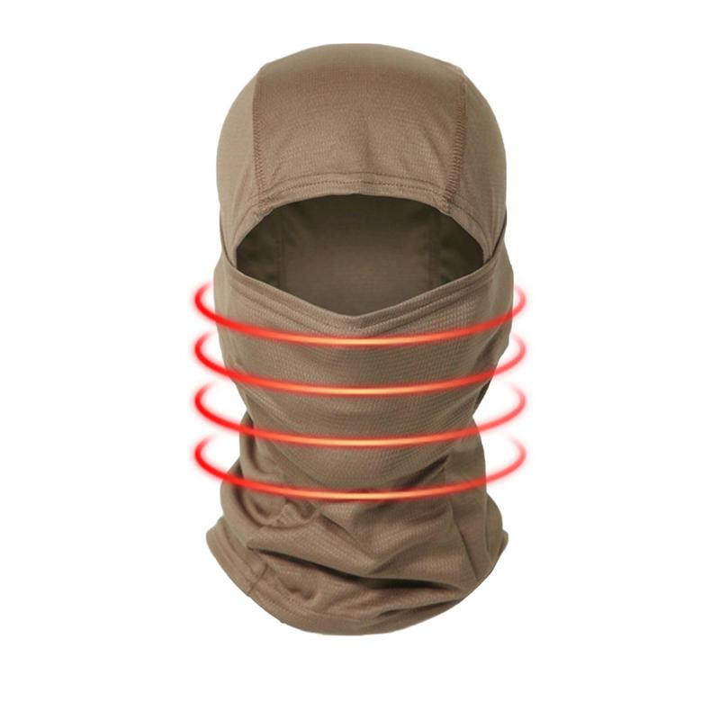 Balaclava Taktička maska Ribolov Biciklizam Biciklizam Skijanje Motocikl Topla kapa preko cijelog lica Zima Snijeg Sjever Podstava za lice Dodaci
