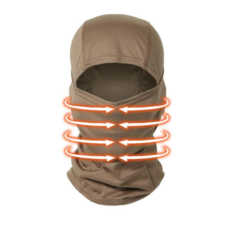 Balaclava Taktička maska Ribolov Biciklizam Biciklizam Skijanje Motocikl Topla kapa preko cijelog lica Zima Snijeg Sjever Podstava za lice Dodaci