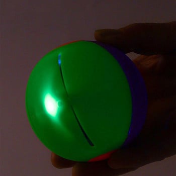 Летяща дискова топка Еластична стъпка върху летящата топка с цветни светлини Летяща топка Иновативни креативни играчки Топка за спорт на открито