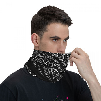 Черно-бяла хип-хоп пънк Балаклава Туризъм Къмпинг Фигура Велосипедна маска Защита Дишащи маски за лице Летни забавни шалове