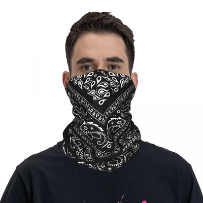 Ασπρόμαυρο Hip Hop Punk Balaclava Hiking Camping Figure Μάσκα ποδηλάτου Προστασία αναπνεύσιμων μάσκες προσώπου Καλοκαιρινά αστεία κασκόλ