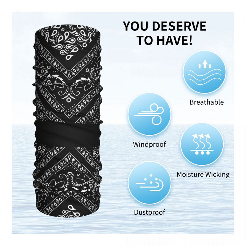 Ασπρόμαυρο Hip Hop Punk Balaclava Hiking Camping Figure Μάσκα ποδηλάτου Προστασία αναπνεύσιμων μάσκες προσώπου Καλοκαιρινά αστεία κασκόλ