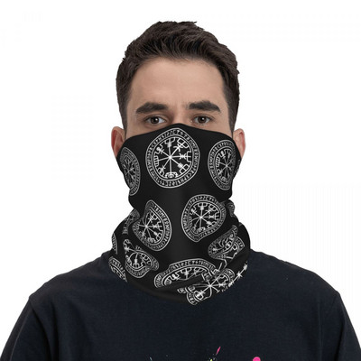 Āra sporta balaclava The Magical Compass Riteņbraukšanas maska Mīksta velosipēda gotikas sejas maskas Punk Running Travel Saules aizsardzības šalles