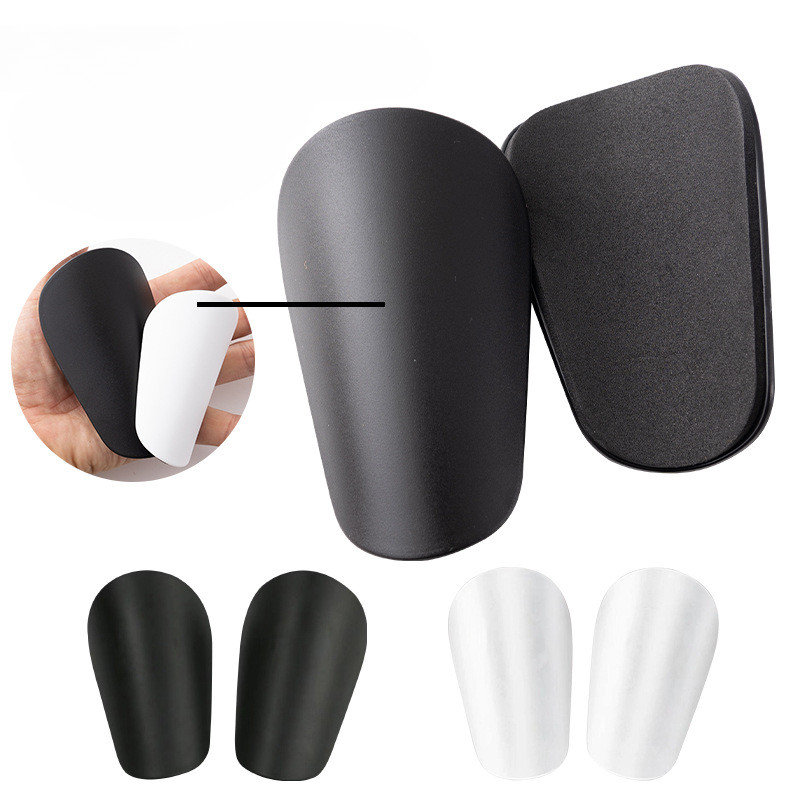 1 ζευγάρι Mini Shin Guards για ενήλικες/παιδιά Football Shin Guards τύπου ένθετου Calf Guards Φορητά Espinilleras De Fútbol