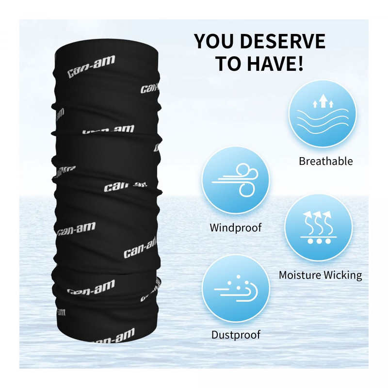 Can-Am Balaclava Bombardier Hunting Fishing Tactical Mask Men Cool Protection UV Cycling Mask Μαλακά ζεστά κασκόλ