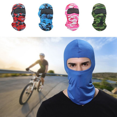 Outdoor Sports Multicolor Camo Balaclava Riding Face Mask UV Protection Ski Windproof Sun Hood Tactical Masks for Men Women New