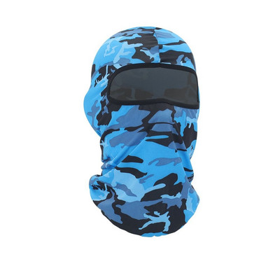 Outdoor Sports Πολύχρωμη μάσκα προσώπου Camo Balaclava Riding Face Protection Ski Αντιανεμική αντηλιακή κουκούλα Tactical masks for men Women New