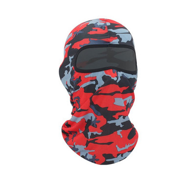 Outdoor Sports Πολύχρωμη μάσκα προσώπου Camo Balaclava Riding Face Protection Ski Αντιανεμική αντηλιακή κουκούλα Tactical masks for men Women New