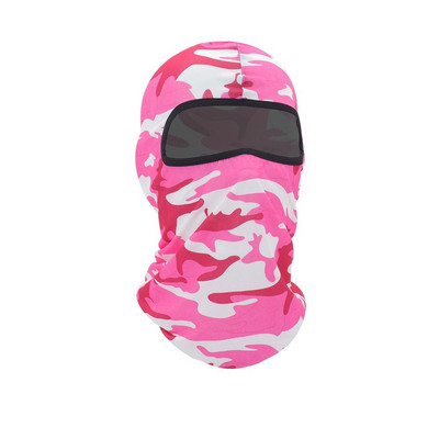 Outdoor Sports Πολύχρωμη μάσκα προσώπου Camo Balaclava Riding Face Protection Ski Αντιανεμική αντηλιακή κουκούλα Tactical masks for men Women New