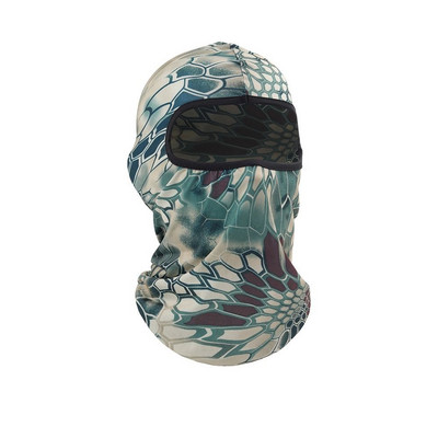 Outdoor Sports Πολύχρωμη μάσκα προσώπου Camo Balaclava Riding Face Protection Ski Αντιανεμική αντηλιακή κουκούλα Tactical masks for men Women New