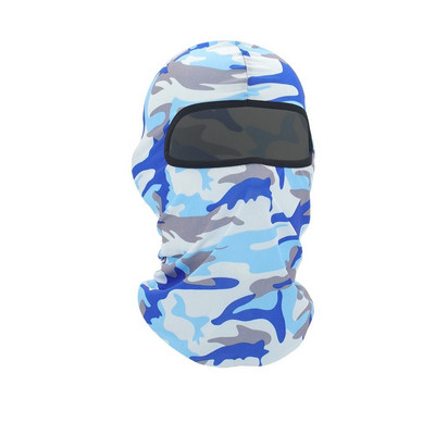 Outdoor Sports Πολύχρωμη μάσκα προσώπου Camo Balaclava Riding Face Protection Ski Αντιανεμική αντηλιακή κουκούλα Tactical masks for men Women New