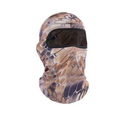 Outdoor Sports Πολύχρωμη μάσκα προσώπου Camo Balaclava Riding Face Protection Ski Αντιανεμική αντηλιακή κουκούλα Tactical masks for men Women New
