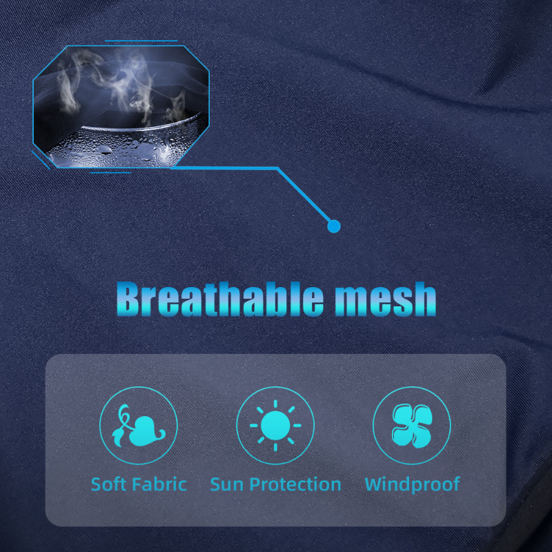 Μάσκα προσώπου ποδηλασίας μοτοσικλέτας για υπαίθρια αθλητική κουκούλα με πλήρη κάλυψη Μάσκα προσώπου Balaclava Καλοκαιρινό αντηλιακό λαιμό σκραφ ιππασίας