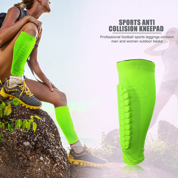 Κάλτσες μπάσκετ 1 τμχ Honeycomb Sport Calf Sleeve Pads Προστασία ποδιών ποδοσφαίρου Shin Guard Κάλτσες Αξεσουάρ γυμναστικής